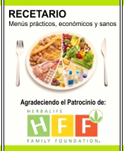 Conoce el Recetario de Men�s Pr�cticos, Econ�micos y Sanos